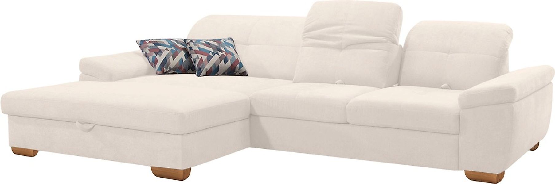 alina Ecksofa "Nadira", wahlweise mit Bettfunktion und Stauraum günstig online kaufen