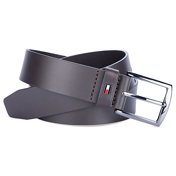 Tommy Hilfiger Gürtel aus Glattleder Farbe dunkelbraun Größe: 130 günstig online kaufen