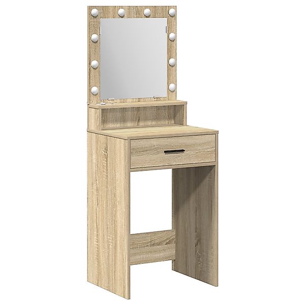 vidaXL Schminktisch Schminktisch Sonoma Eiche 50 günstig online kaufen