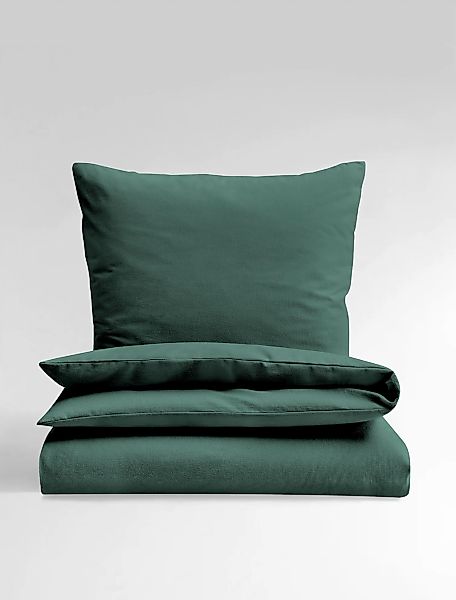 BIERBAUM Bettwäsche "Bettwäsche Biber Uni" 2 Stk. Biber, 100 % Baumwolle, p günstig online kaufen