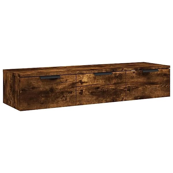 vidaXL Wandschrank Räuchereiche 102x30x20 cm Holzwerkstoff 817096 günstig online kaufen