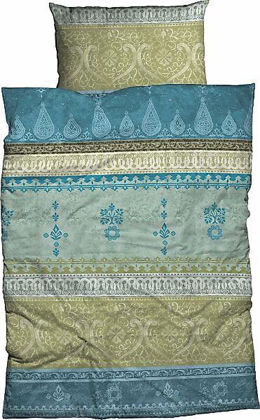 CASATEX Bettwäsche "Indi" 2 Stk. romantisch, orientalisch, weich und gemütl günstig online kaufen