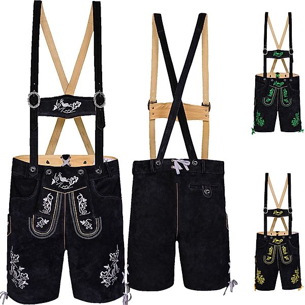 German Wear Trachtenlederhose GW721 kurze Trachten günstig online kaufen