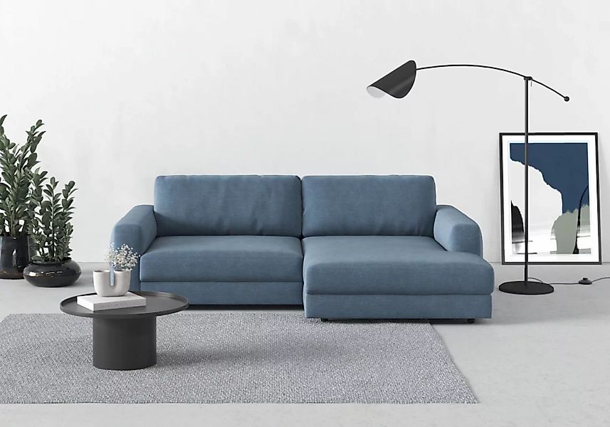 TRENDMANUFAKTUR Ecksofa "Bourbon, Designsofa mit tollem Sitzkomfort, L-Form günstig online kaufen