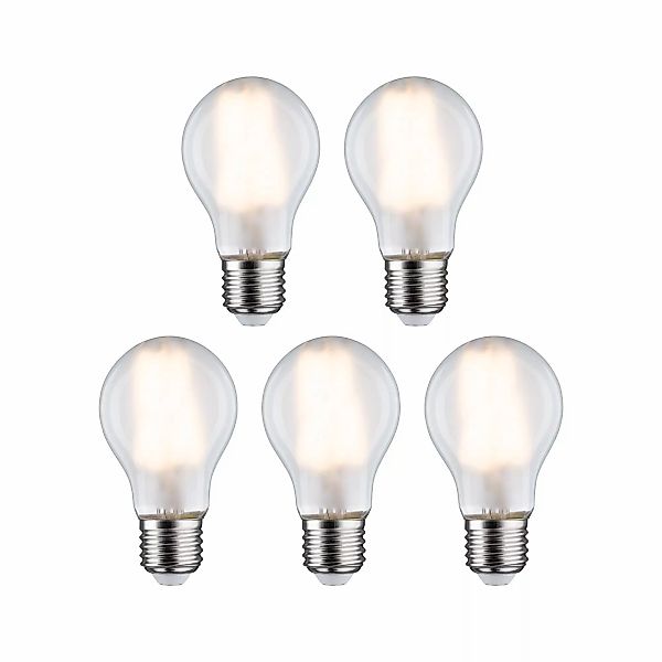 Paulmann "Filament 230V LED Birne E27 5x806lm 5x7W 2700K Matt" günstig online kaufen