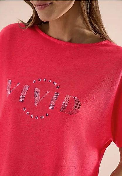 CECIL Dropped Shoulder Shirt in Leinen-Optik günstig online kaufen