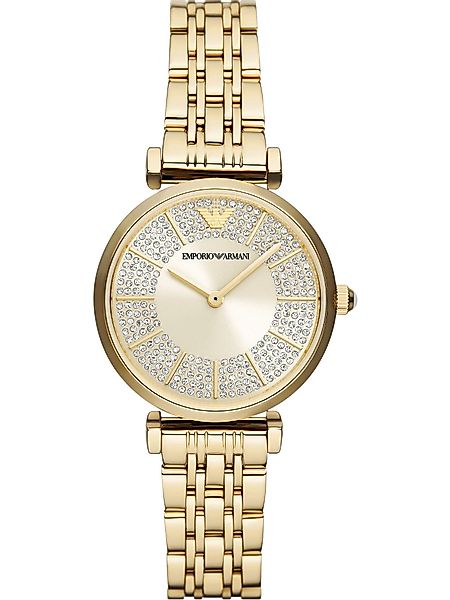 Emporio Armani Quarzuhr Emporio Armani Damen-Uhren günstig online kaufen