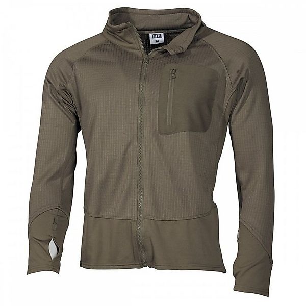 MFH Outdoorjacke US Unterziehjacke, "Tactical", oliv - L Daumenloch und Sch günstig online kaufen