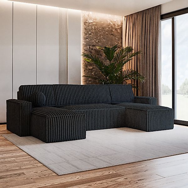 Masseno Ecksofa PESANO mit Schlaffunktion U-Form, günstig online kaufen