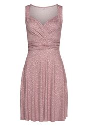 Vivance Jerseykleid mit Alloverdruck in Wickeloptik, günstig online kaufen