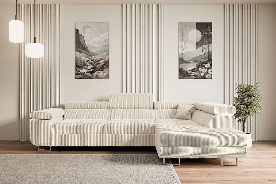 ALTDECOR Ecksofa GUSA-L, Couch mit Schlaffunktion, günstig online kaufen