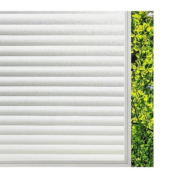 Coonoor Fensterfolie Fensterfolie, Jalousienmuster, Sichtschutzfolie, Glasf günstig online kaufen