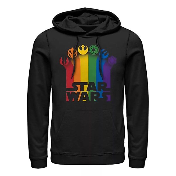 Star Wars - Icons Icon Trails Logo - Gay Pride - Unisex Hoodie günstig online kaufen