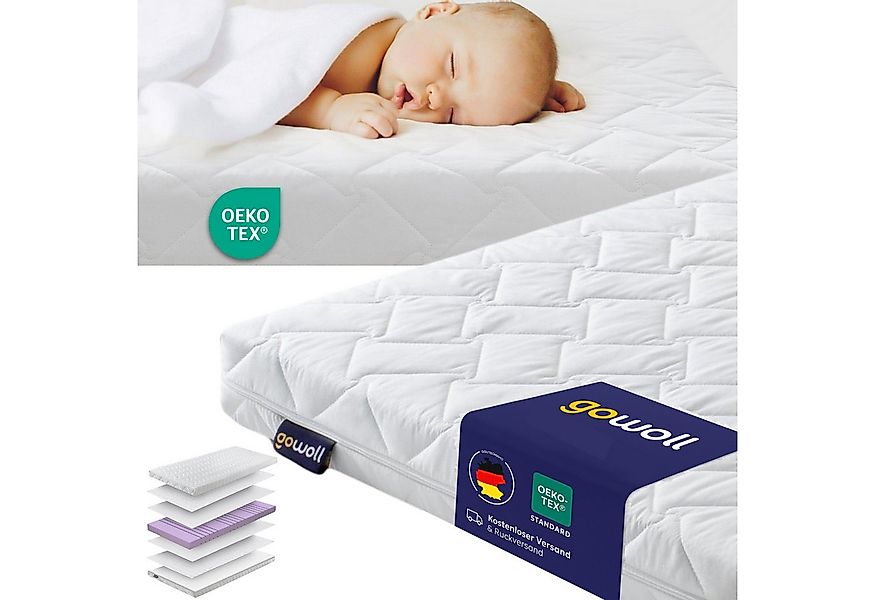 Kindermatratze Kaltschaummatratze für Baby Reisebett Matratzen Hochbett Min günstig online kaufen