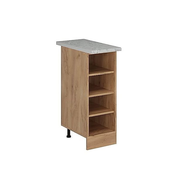 Vicco Küchenregal R-Line Offener Küchenschrank Goldkraft Eiche 30 cm AP Mar günstig online kaufen