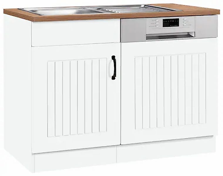KOCHSTATION Spülenschrank "KS-Athen", Breite 100 cm, mit Edelstahl-Einbausp günstig online kaufen