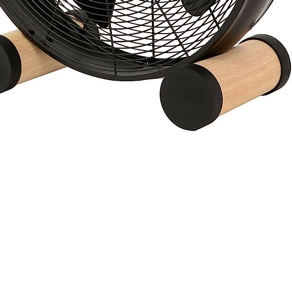 Beacon Tischventilator Breeze, schwarz/esche Ø 41 cm, leise günstig online kaufen