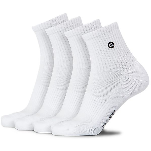 QSOCKS Kurzsocken Halbhohe Quarter Sportsocken gepolstert günstig online kaufen