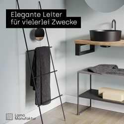 HOLZBRINK Handtuchleiter LLS Handtuchhalter Handtuchständer, pulverbeschich günstig online kaufen