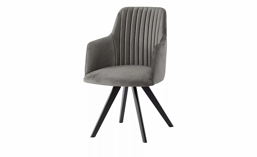 Woodford Polsterstuhl  Eloy ¦ grau ¦ Maße (cm): B: 59 H: 87 T: 59.0 Stühle günstig online kaufen
