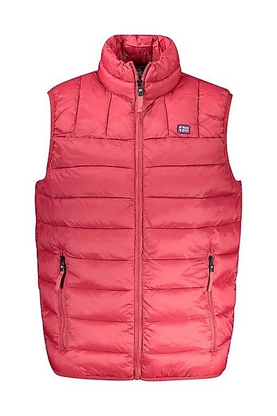NORWAY 1963 Outdoorjacke Stylisches rotes Herrenweste-Design mit Taschen un günstig online kaufen