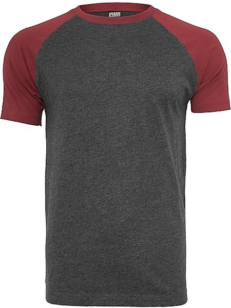 URBAN CLASSICS Rundhalsshirt Raglan Contrast Tee Herren T-Shirt günstig online kaufen