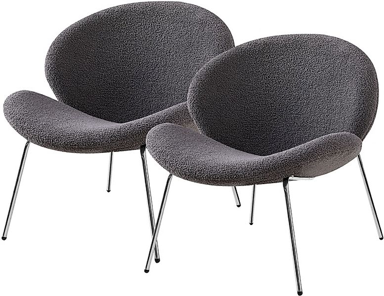 Kayoom Polsterstuhl »Stuhl Jaden 125 2er-Set, im angesagten Stoff mit dem K günstig online kaufen