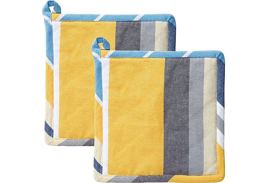 REDBEST Topflappen Topflappen 2er-Pack, Baumwolle Streifen günstig online kaufen