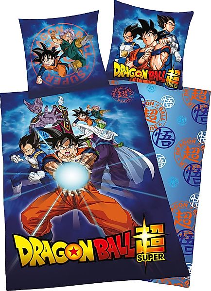 Kinderbettwäsche "Dragonball" 2 Stk. mit Dragonball Motiv günstig online kaufen