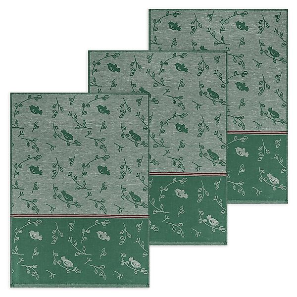 Kracht Geschirrtuch Piepmatz, (Set, 3-tlg., Set), günstig online kaufen