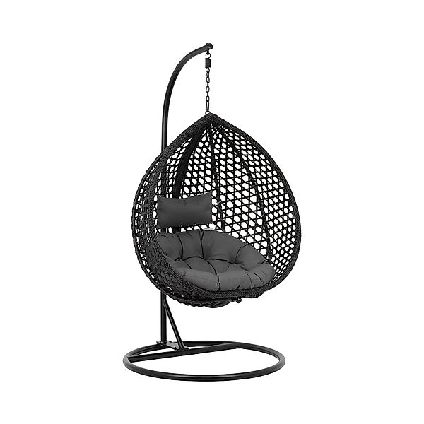 Uniprodo Hängesessel mit Gestell Outdoor Garten günstig online kaufen