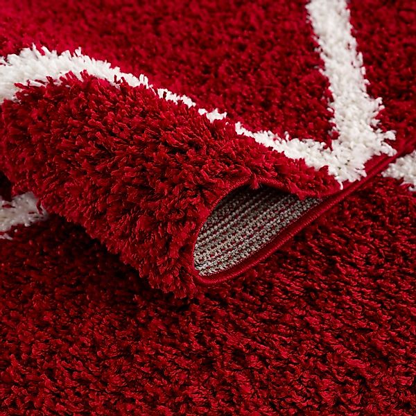 Sanat Hochflor-Teppich »Madrid«, rund, 30 mm Höhe, Wohnzimmer, Langflor, Sh günstig online kaufen