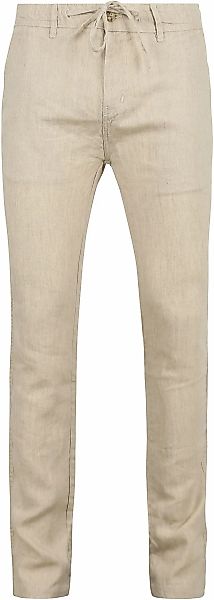 Suitable Chino Leinen Beige - Größe M günstig online kaufen