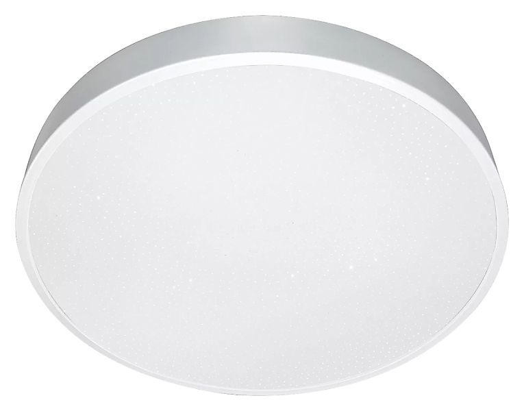 LED Deckenleuchte Silber-Weiß Ø 40 cm Octav günstig online kaufen