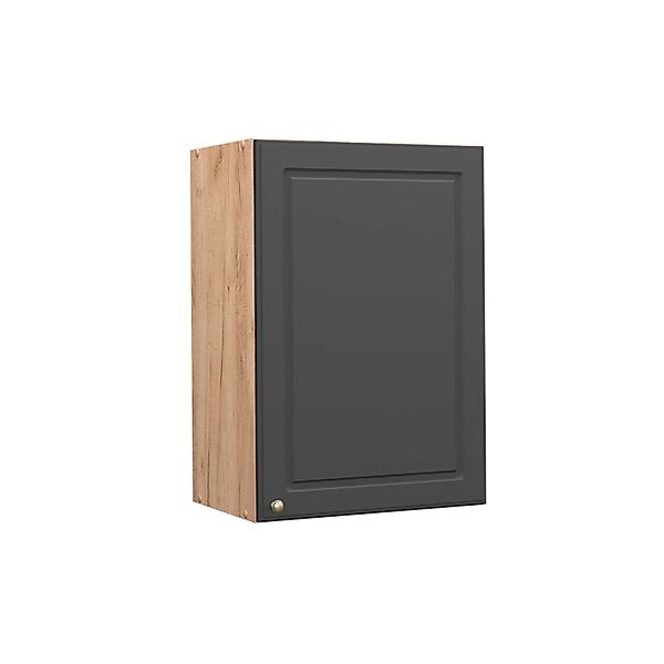 Vicco Hängeschrank Fame-Line Hängender Küchenschrank Anthrazit-Gold/Goldkra günstig online kaufen