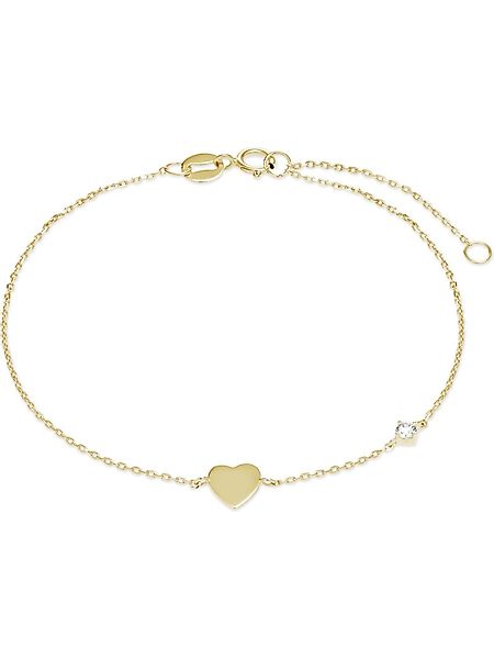 FAVS Silberarmband FAVS Damen-Armband 375er Gelbgold günstig online kaufen