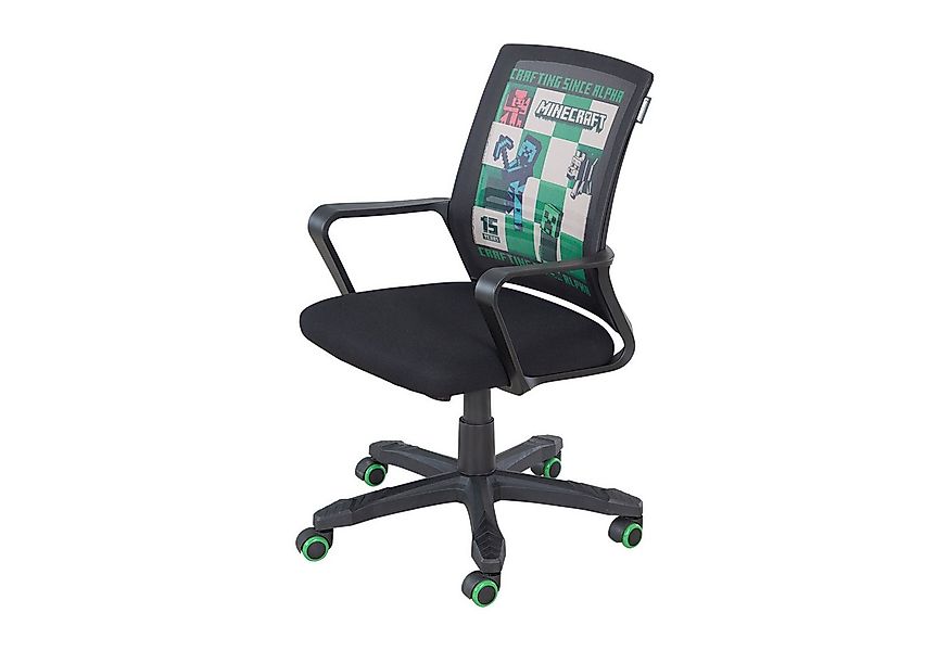 Minecraft Gaming-Stuhl - Gaming Chair - stufenlos höhenverstellbar - mit Wi günstig online kaufen