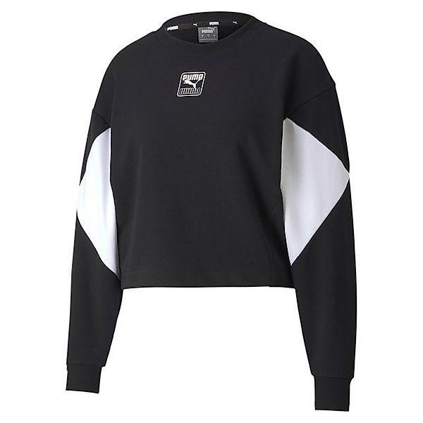 PUMA Fleecepullover Puma Damen Pullover Rebel Crew TR 583559 günstig online kaufen