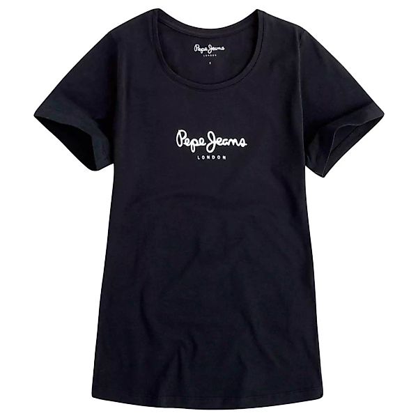 Pepe Jeans Virginia Kurzärmeliges T-shirt XS Black günstig online kaufen