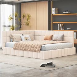OKWISH Polsterbett Polsterbett Doppelbett Daybett Tagesbett günstig online kaufen