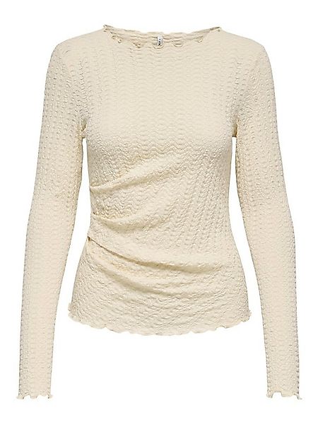 ONLY Langarmshirt ONLELLA L/S RUCHING TOP JRS günstig online kaufen