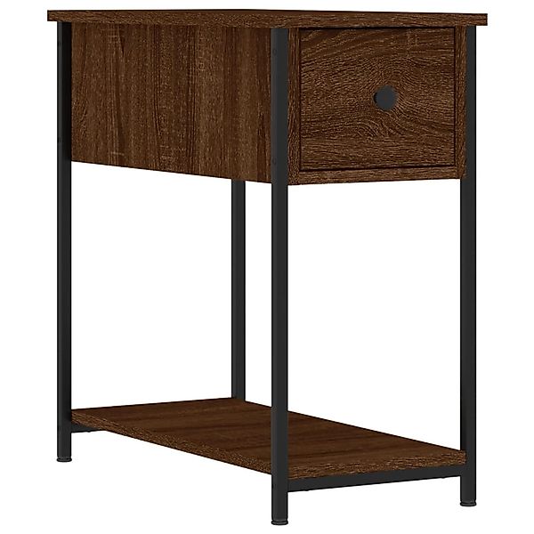 vidaXL Nachttisch Nachttisch Braun Eichen-Optik 30x60x60 günstig online kaufen