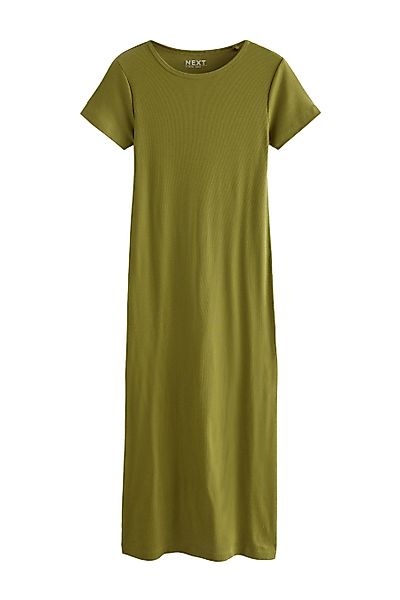 Next Maxikleid Gestuftes T-Shirt-Kleid in Maxilänge günstig online kaufen