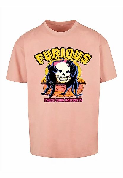 2Y Studios T-Shirt "2Y Studios Herren Furious Oversize Tee", (1 tlg.) günstig online kaufen