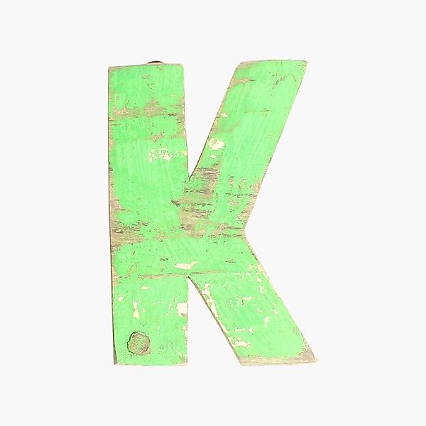 Holzbuchstabe - Vintage K günstig online kaufen