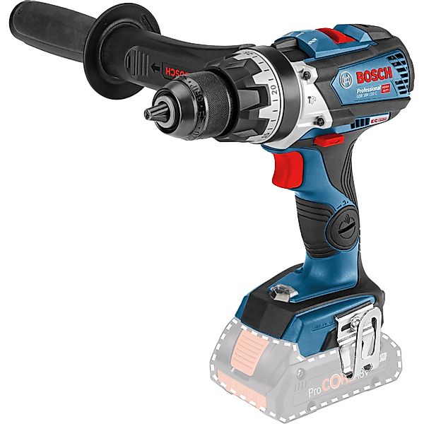 Bosch Professional Akku-Schlagbohrschrauber GSB 18V-110 C Solo, Zusatzhandg günstig online kaufen