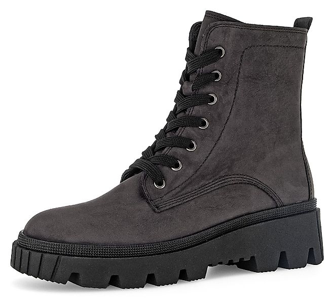 Gabor Schnürboots, Plateau, Schnürstiefelette, Chunky Boots günstig online kaufen