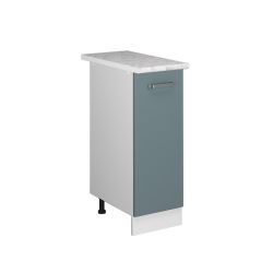 Vicco Apothekerschrank R-Line, Blau-Grau/Weiß, 30 cm, günstig online kaufen