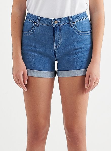 Alina - Regular Fit Denim Jeans Shorts Aus Bio Baumwolle günstig online kaufen