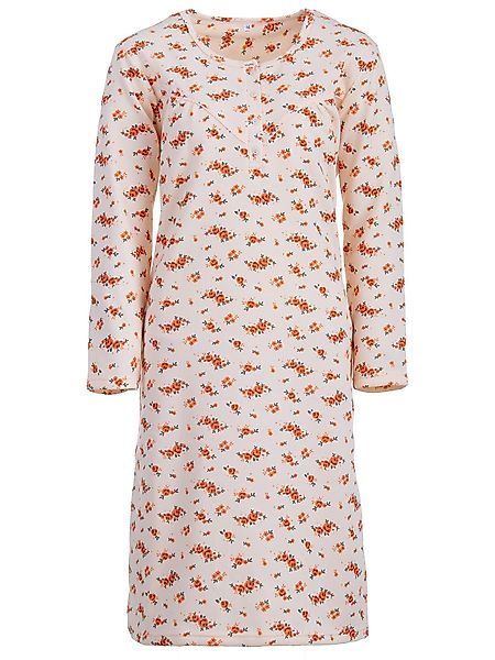 Lucky Nachthemd Thermo Nachthemd - Rosen günstig online kaufen